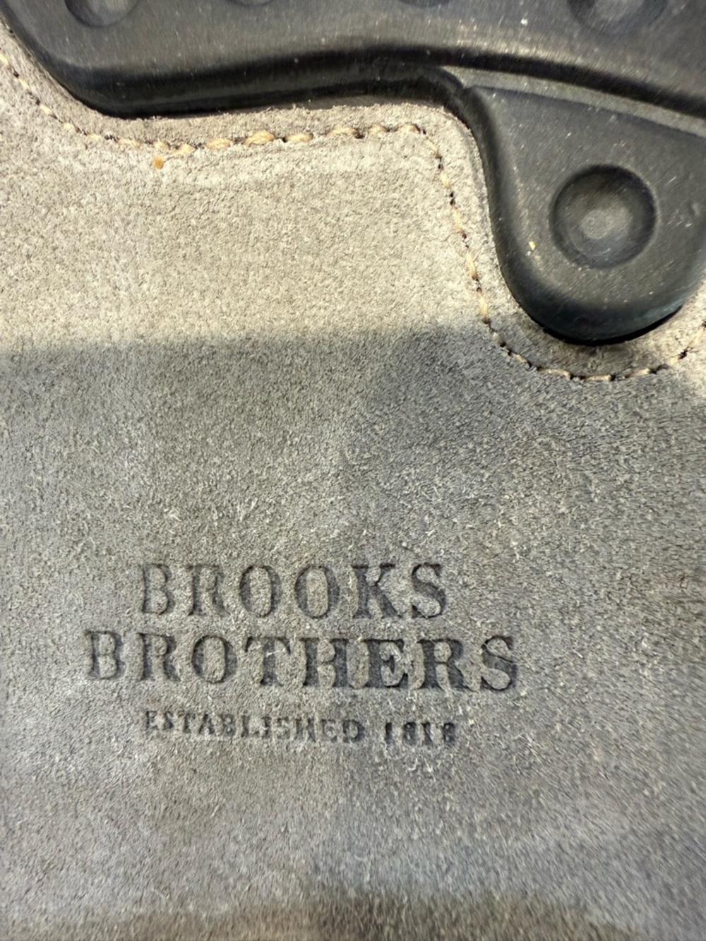 Brooks Brothers Suede Leather Loafer in Men’s size 11.5 D NWOT - Picture 6 of 9
